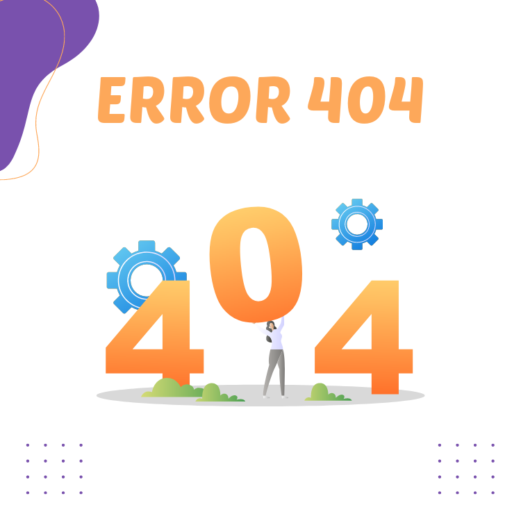 404 Error Pages built for websites by Blue Creek Digital